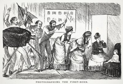 Photographing the First-born by John Leech